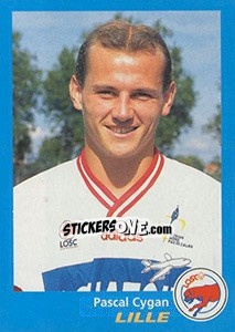 Sticker Pascal Cygan - FOOT 1995-1996 n. 154 - Panini