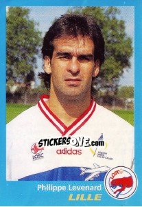 Cromo Philippe Levenard - FOOT 1995-1996 n. 156 - Panini