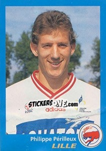 Sticker Philippe Périlleux - FOOT 1995-1996 n. 160 - Panini