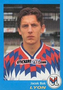 Sticker Jacek Bak - FOOT 1995-1996 n. 169 - Panini