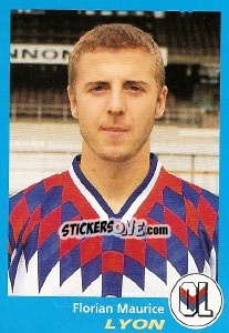 Sticker Florian Maurice - FOOT 1995-1996 - Panini