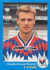 Sticker Claude-Arnaud Rivenet - FOOT 1995-1996 n. 178 - Panini