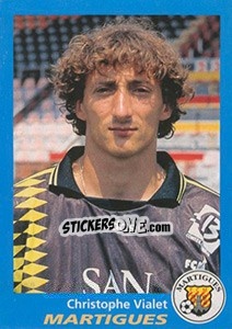 Sticker Christophe Vialet - FOOT 1995-1996 - Panini