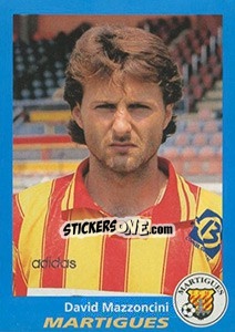 Figurina David Mazzoncini - FOOT 1995-1996 n. 187 - Panini