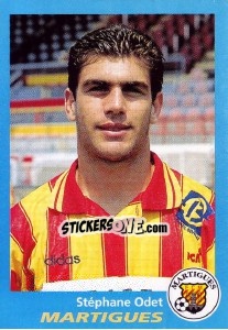 Sticker Stéphane Odet - FOOT 1995-1996 n. 192 - Panini