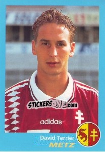 Figurina David Terrier - FOOT 1995-1996 n. 202 - Panini