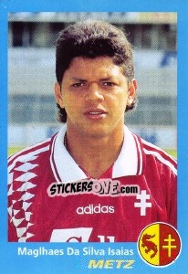 Cromo Maglhaes Da Silva Isaias - FOOT 1995-1996 n. 205 - Panini