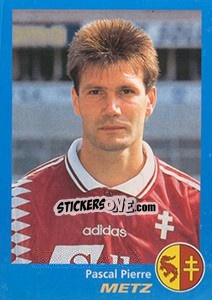 Sticker Pascal Pierre - FOOT 1995-1996 - Panini