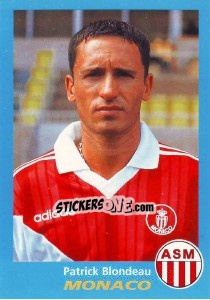 Sticker Patrick Blondeau - FOOT 1995-1996 n. 215 - Panini