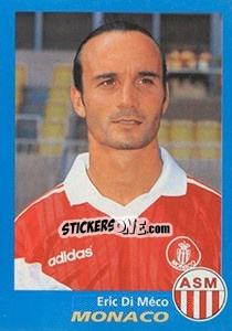 Sticker Eric Di Méco - FOOT 1995-1996 n. 218 - Panini