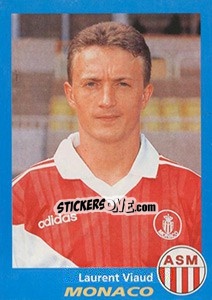 Sticker Laurent Viaud - FOOT 1995-1996 - Panini