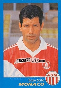 Sticker Enzo Scifo - FOOT 1995-1996 - Panini