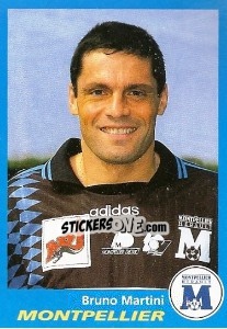 Sticker Bruno Martini - FOOT 1995-1996 - Panini