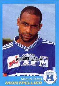 Sticker Manuel Thétis - FOOT 1995-1996 - Panini