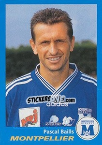 Sticker Pascal Baills - FOOT 1995-1996 n. 236 - Panini