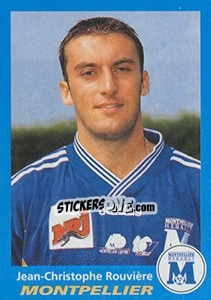 Sticker Jean-Christophe Rouvière - FOOT 1995-1996 n. 240 - Panini