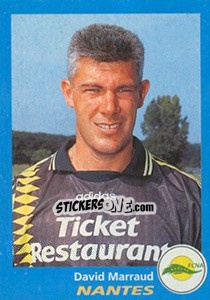 Figurina David Marraud - FOOT 1995-1996 - Panini