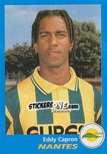 Figurina Eddy Capron - FOOT 1995-1996 - Panini