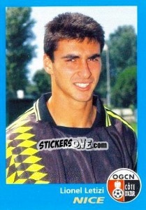 Figurina Lionel Letizi - FOOT 1995-1996 n. 261 - Panini