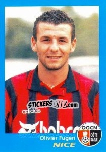 Cromo Olivier Fugen - FOOT 1995-1996 - Panini