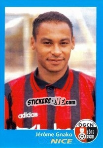 Sticker Jerôme Gnako - FOOT 1995-1996 - Panini