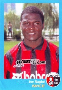 Sticker Joe Nagbé - FOOT 1995-1996 n. 272 - Panini