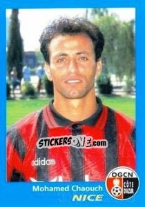 Sticker Mohamed Chaouch - FOOT 1995-1996 - Panini