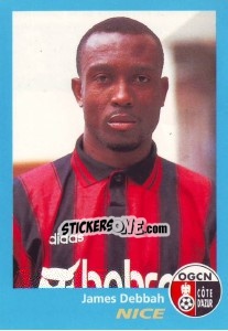 Cromo James Debbah - FOOT 1995-1996 - Panini