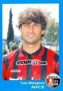 Figurina Yves Mangione - FOOT 1995-1996 - Panini