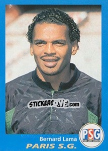 Sticker Bernard Lama - FOOT 1995-1996 n. 277 - Panini