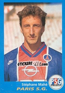 Cromo Stéphane Mahé - FOOT 1995-1996 - Panini