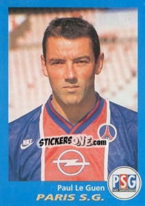 Sticker Paul Le Guen - FOOT 1995-1996 n. 286 - Panini