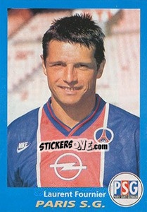 Cromo Laurent Fournier - FOOT 1995-1996 - Panini