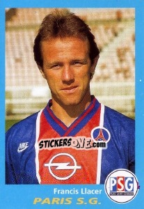 Sticker Francis Llacer - FOOT 1995-1996 n. 292 - Panini