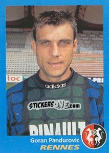 Cromo Goran Pandurovic - FOOT 1995-1996 - Panini