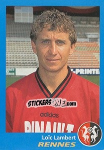 Sticker Loïc Lambert - FOOT 1995-1996 n. 300 - Panini