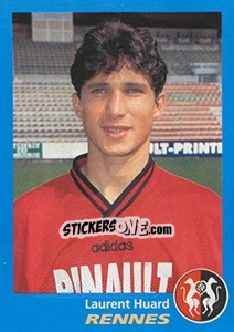 Sticker Laurent Huard - FOOT 1995-1996 - Panini