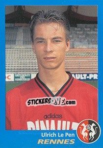 Sticker Ulrich Le Pen - FOOT 1995-1996 n. 306 - Panini