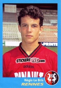 Figurina Régis Le Bris - FOOT 1995-1996 - Panini