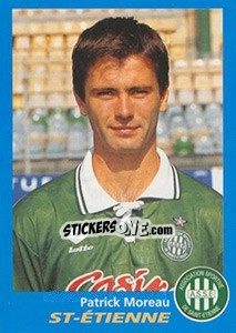 Figurina Patrick Moreau - FOOT 1995-1996 - Panini