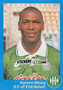 Sticker Romarin Billong - FOOT 1995-1996 n. 313 - Panini