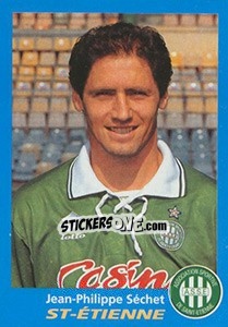 Sticker Jean-Philippe Séchet - FOOT 1995-1996 n. 318 - Panini