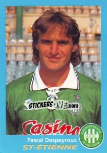 Sticker Pascal Despeyroux - FOOT 1995-1996 - Panini