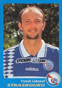 Sticker Frank Leboeuf - FOOT 1995-1996 n. 328 - Panini