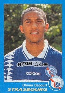 Sticker Olivier Dacourt - FOOT 1995-1996 n. 329 - Panini