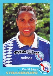 Cromo David Régis - FOOT 1995-1996 - Panini