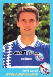 Figurina Rémi Garde - FOOT 1995-1996 - Panini