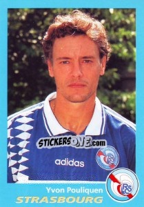 Sticker Yvon Pouliquen - FOOT 1995-1996 n. 333 - Panini