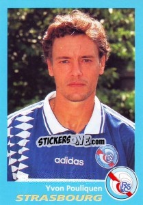 Figurina Yvon Pouliquen - FOOT 1995-1996 - Panini