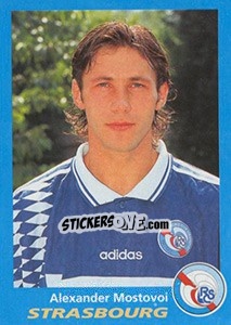 Sticker Aleksandr Mostovoi - FOOT 1995-1996 n. 334 - Panini